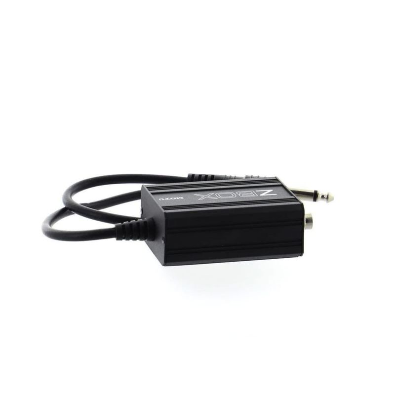 Adaptador de Impedancia para Pastilla de Guitarra MOTU ZBOX Azul
