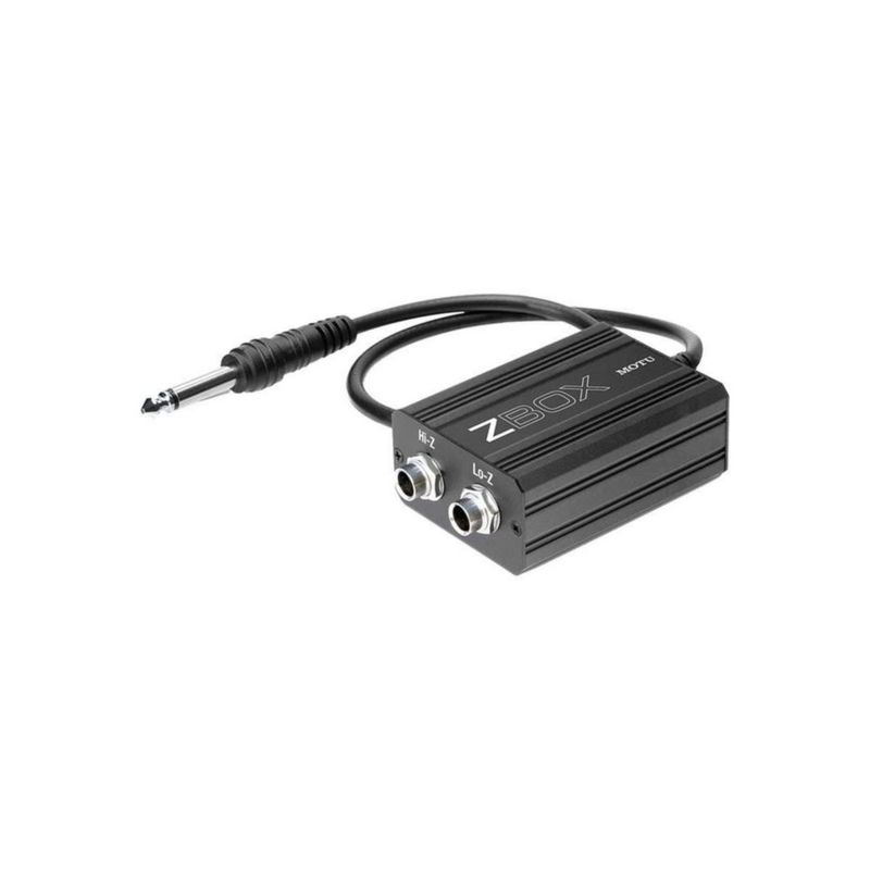 Adaptador de Impedancia para Pastilla de Guitarra MOTU ZBOX Azul
