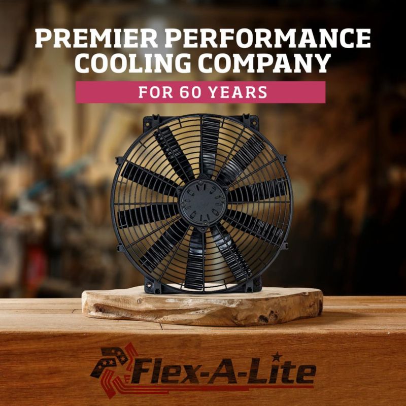 Ventilador Eléctrico Flex-a-lite 41 cm Puller 12 V 185 A