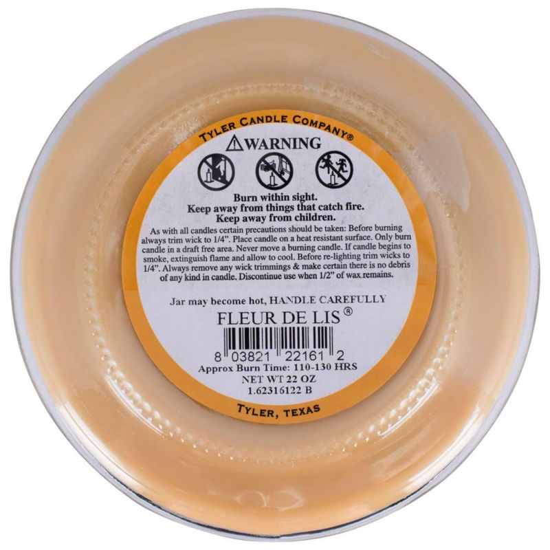 Vela Tyler Candle Company 620 ml Fleur De Lis
