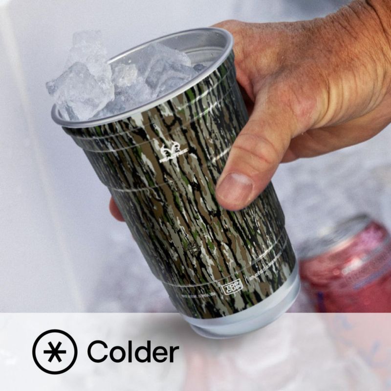 Vasos de Fiesta Top Cup 591 ml RealTree Camuflaje (Pack de 20)