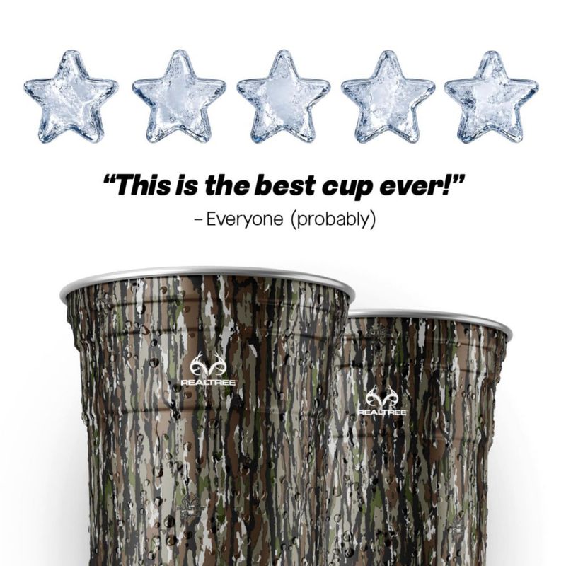 Vasos de Fiesta Top Cup 591 ml RealTree Camuflaje (Pack de 20)