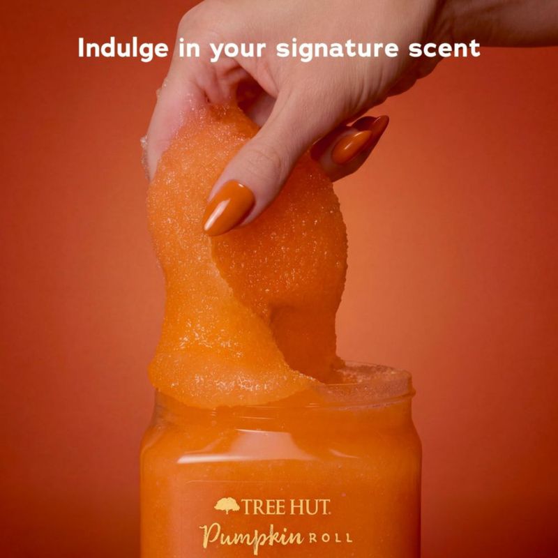 Exfoliante Corporal Pumpkin Roll Vegano – Tree Hut 510 g