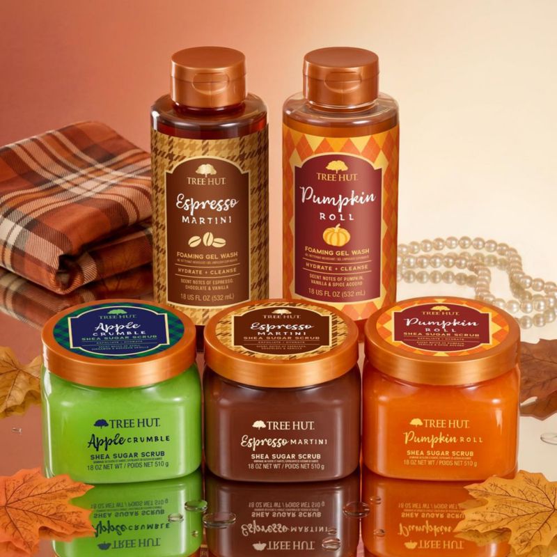 Exfoliante Corporal Pumpkin Roll Vegano – Tree Hut 510 g