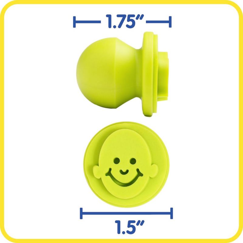 Sellos de goma READY 2 LEARN Easy Grip para pasta y pintura de más de 2 años