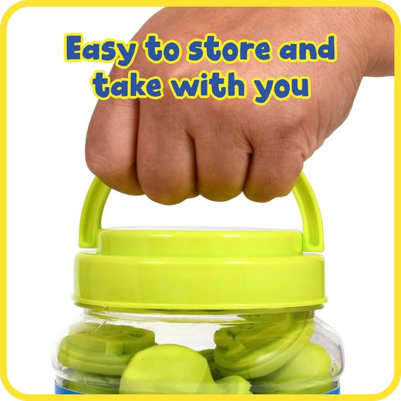 Sellos de goma READY 2 LEARN Easy Grip para pasta y pintura de más de 2 años