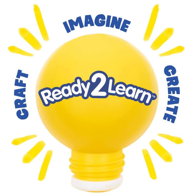 Sellos de goma READY 2 LEARN Easy Grip para pasta y pintura de más de 2 años