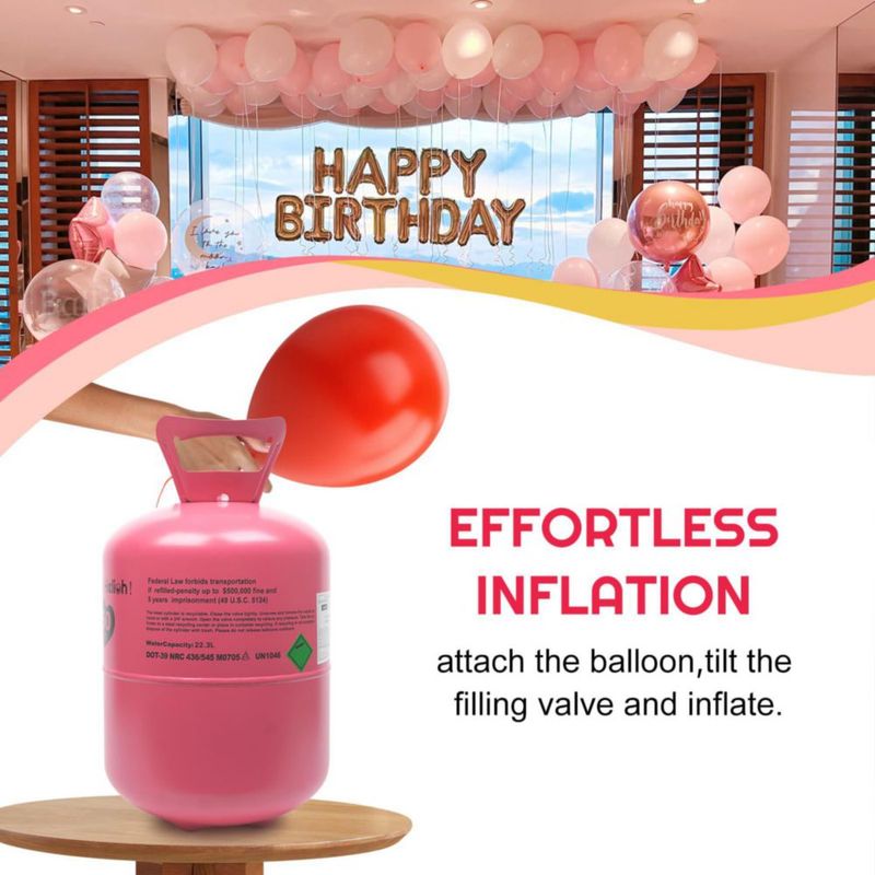 Tanque de Helio HAHAHELIOH! 22 L – Hasta 100 globos