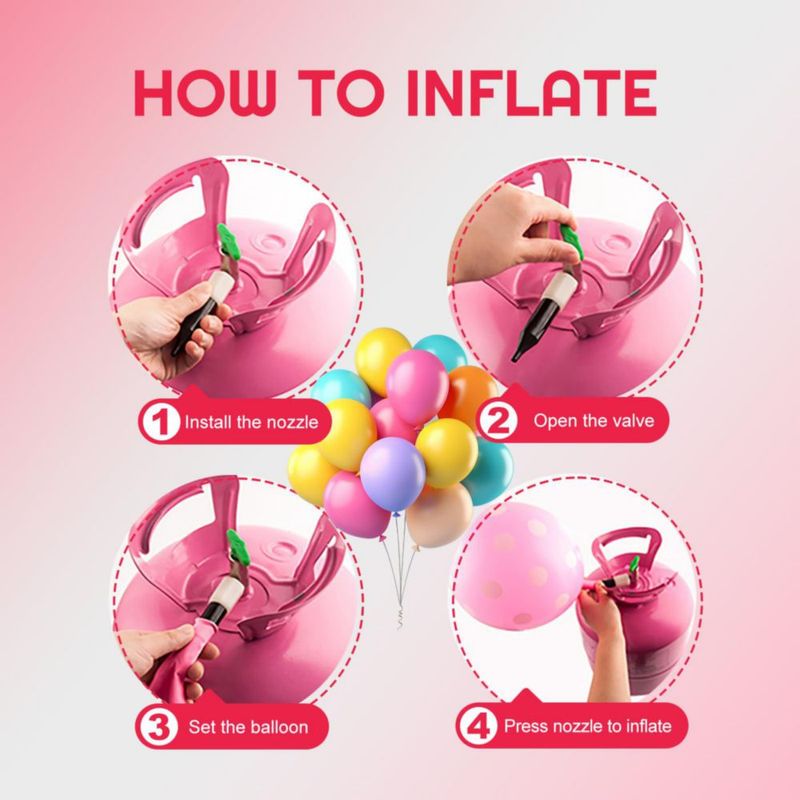 Tanque de Helio HAHAHELIOH! 22 L – Hasta 100 globos