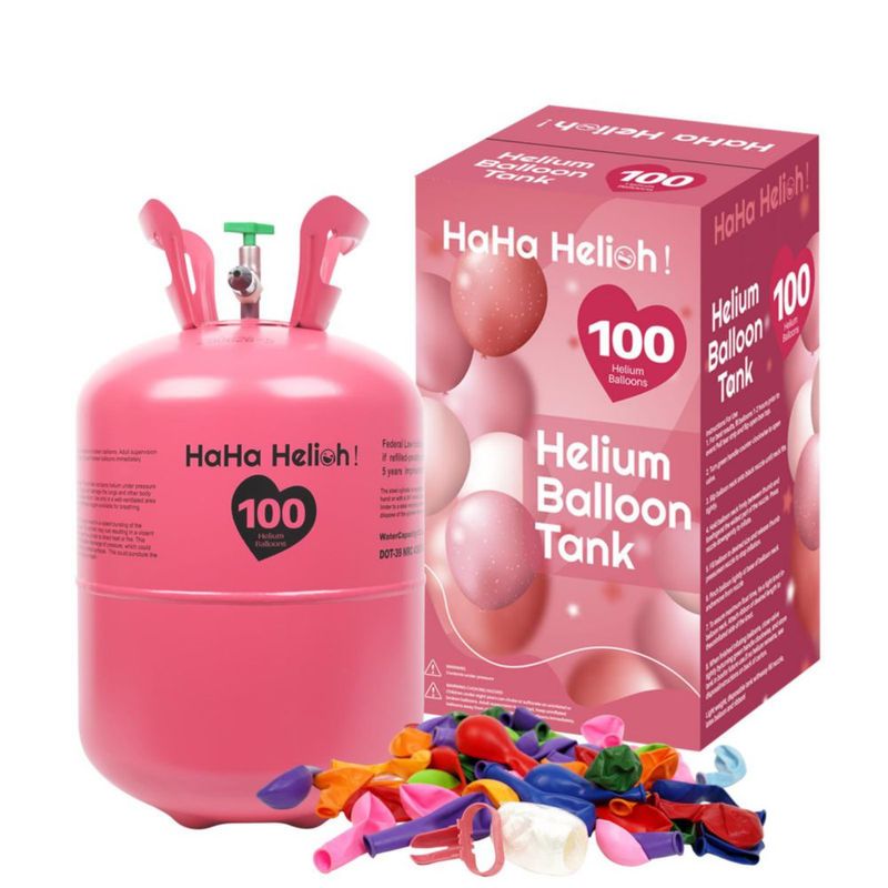 Tanque de Helio HAHAHELIOH! 22 L – Hasta 100 globos