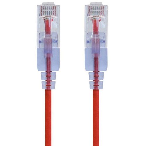 Cable Ethernet Monoprice Cat6A 2 m Rojo – Pack de 5