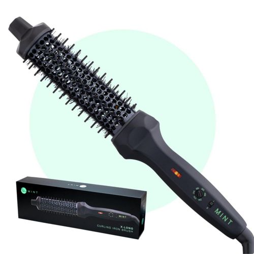 Cepillo Térmico MINT 32 cm Rizos Volumen y Ondas