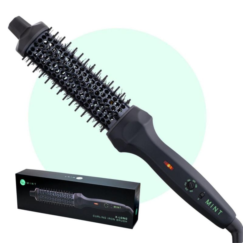Cepillo Térmico MINT 32 cm Rizos Volumen y Ondas