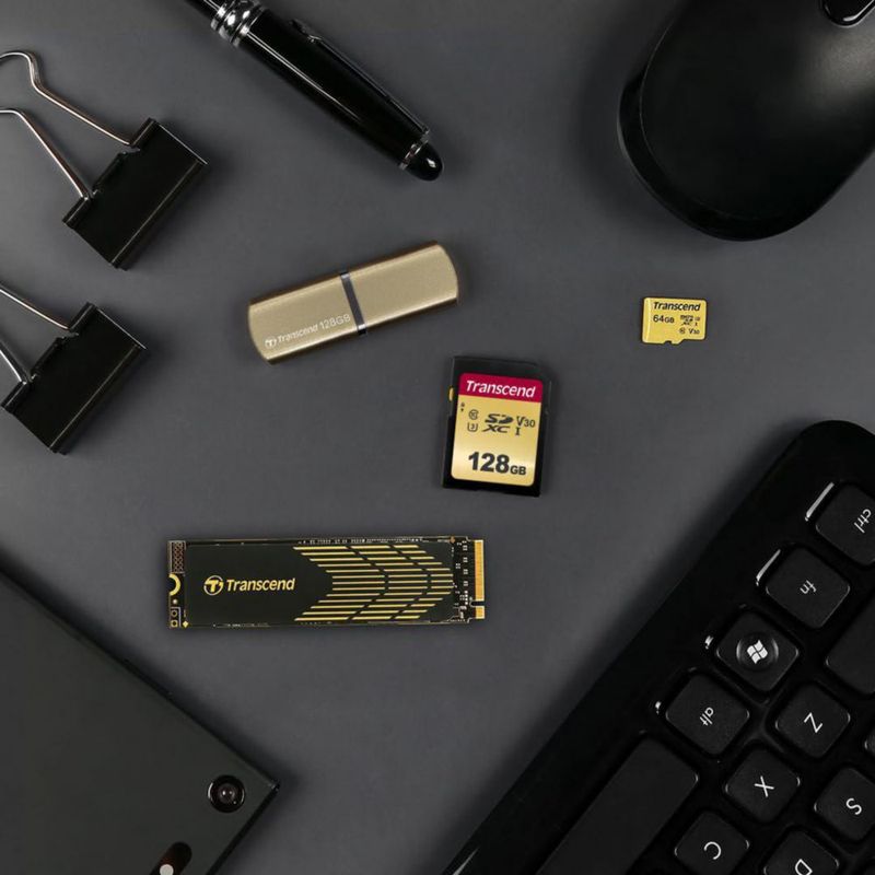 Tarjeta SD Transcend 128 GB 500S U3/V30