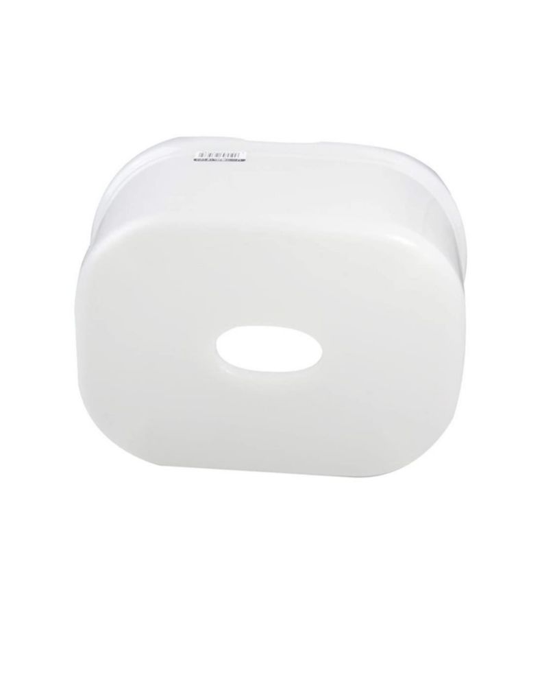 Taburete compacto de plástico JapanBargain 22x15x14 cm blanco