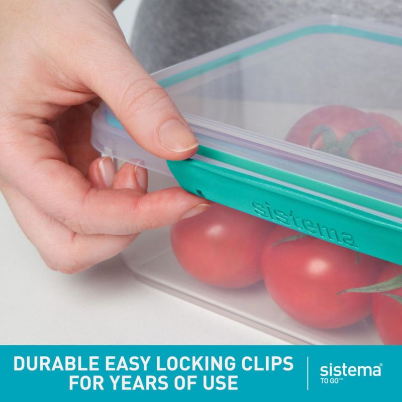 Sistema de Almacenamiento de Alimentos 11 L (2 unidades) sin BPA – Azul