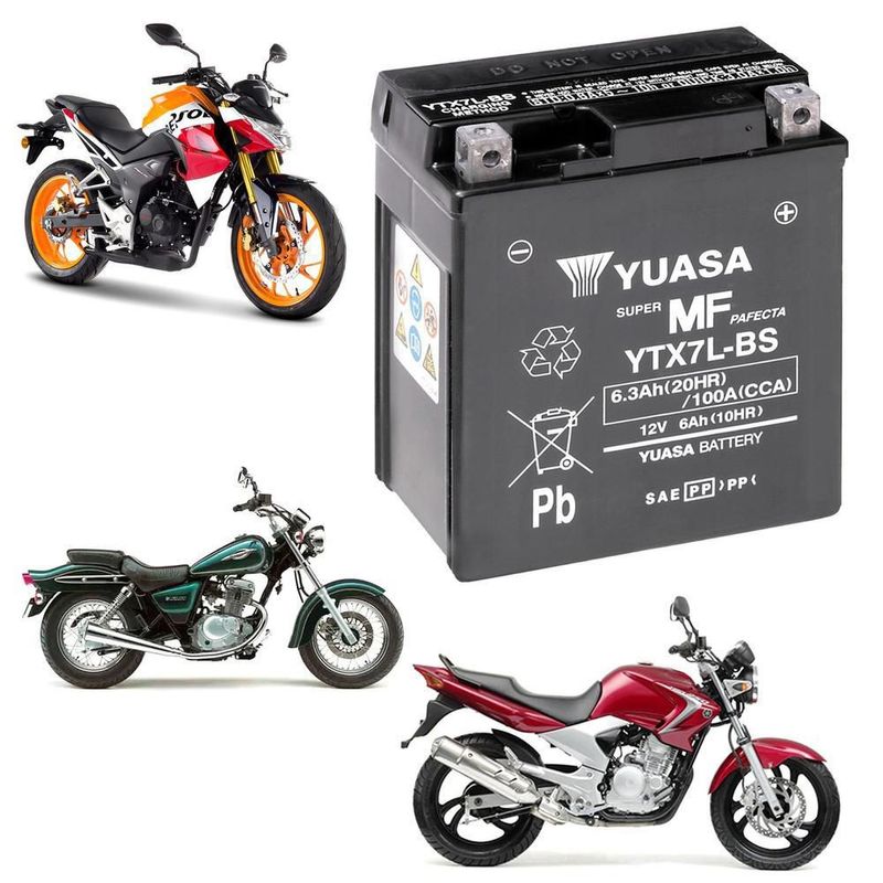Bateria yuasa ytx7l-bs