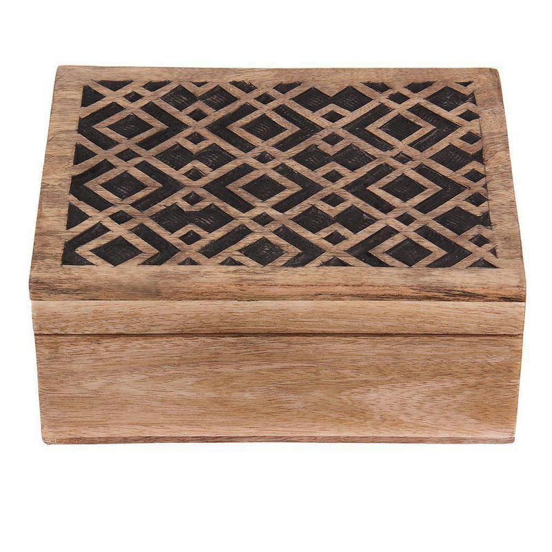 Organizador de llaves para joyas y relojes caja de regalo cofre del tesoro
