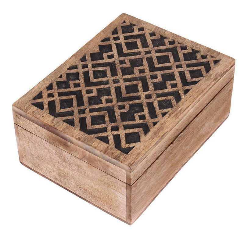 Organizador de llaves para joyas y relojes caja de regalo cofre del tesoro
