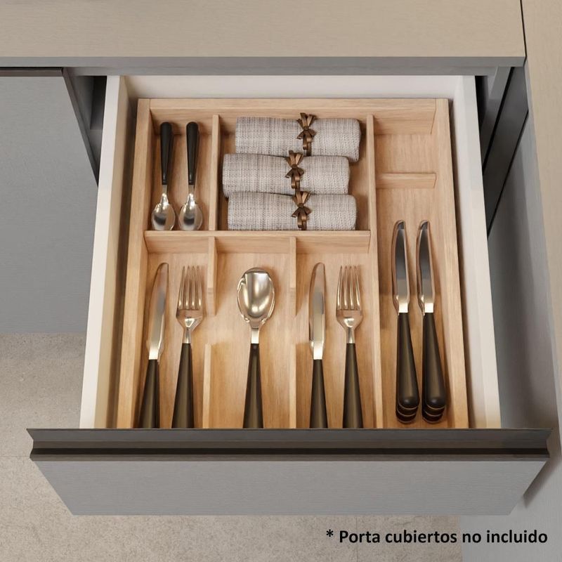 Cocina integral completa modular madesa nice 160cm gris 02