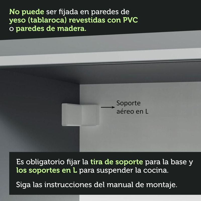 Cocina integral completa modular madesa nice 160cm gris 02