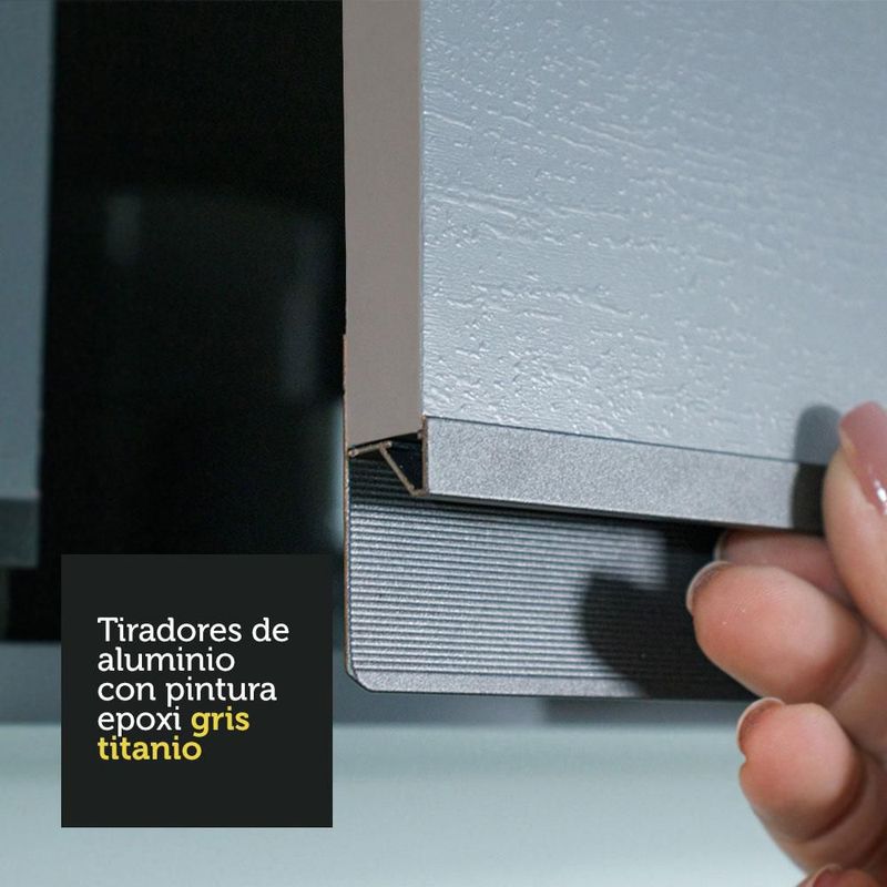 Cocina integral completa modular madesa nice 220cm gris 03