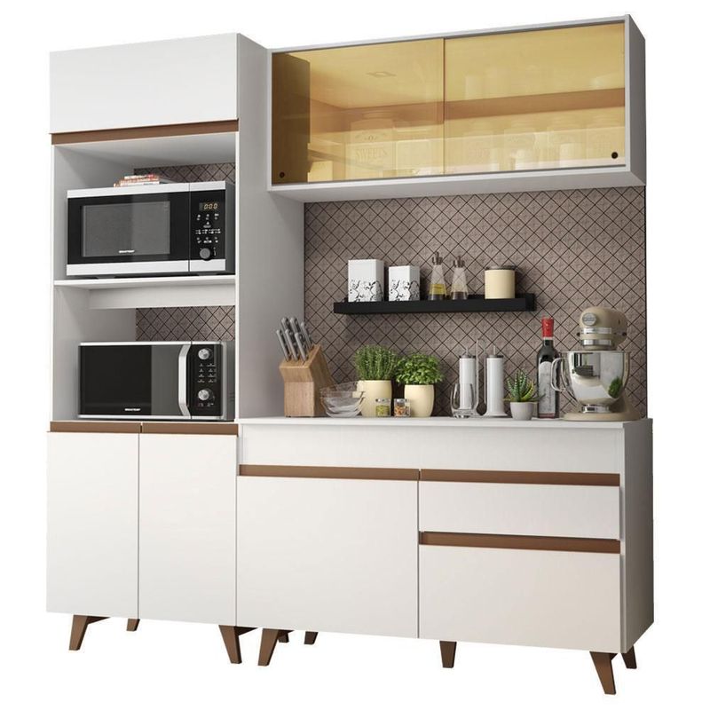 Cocina integral completa modular madesa reims 190cm blanco 3