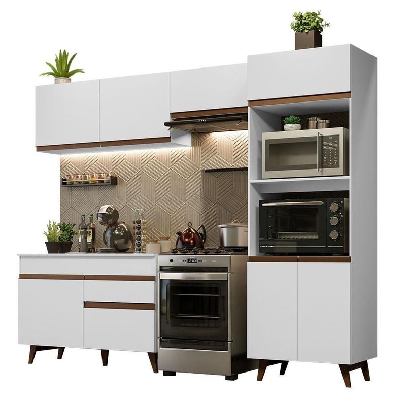 Cocina integral completa modular madesa reims 260cm bb 09