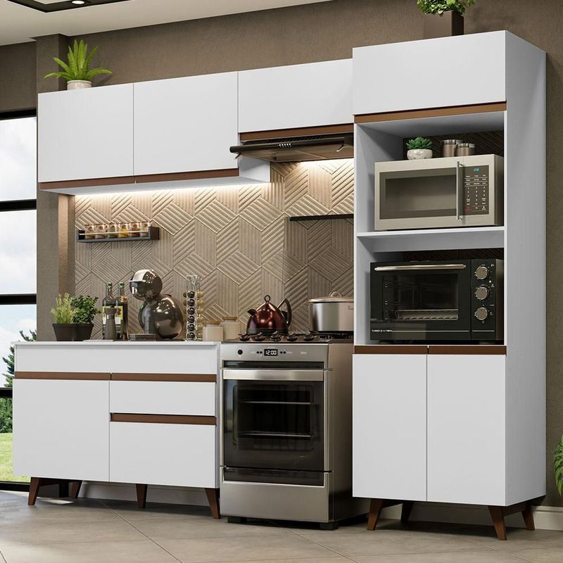 Cocina integral completa modular madesa reims 260cm bb 09