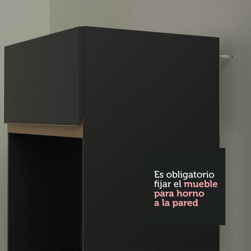 Cocina integral completa modular madesa reims 330cm negro 02