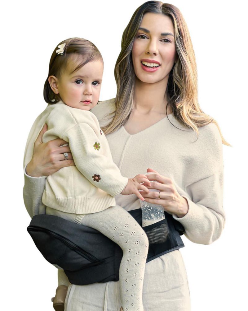 Portabebés GROWNSY con asiento de cadera para recién nacidos y niños pequeños