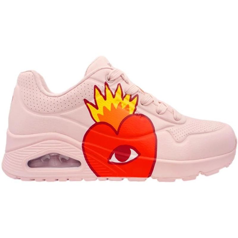 Tenis skechers uno para mujer 177956pkmt
