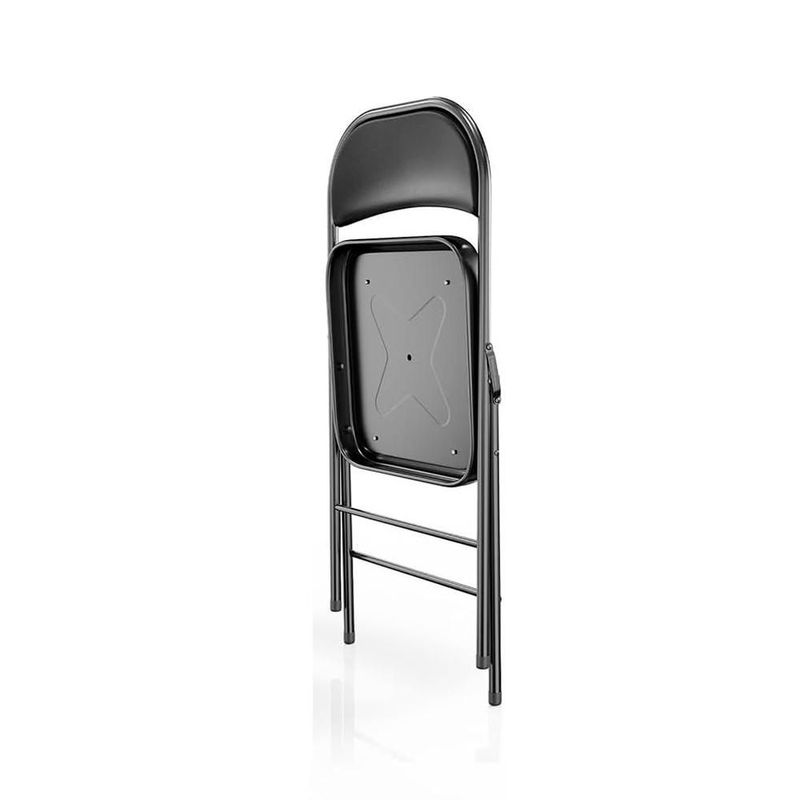 Ilios Innova Silla plegable acojinada  Negra