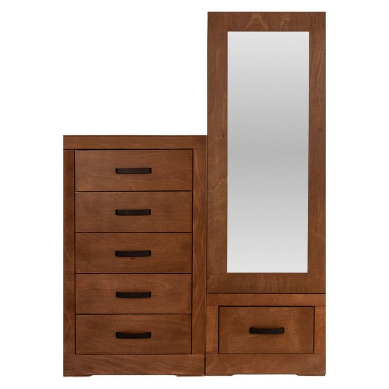Recamara King Size Gales 5 Piezas Encino Kessa Muebles