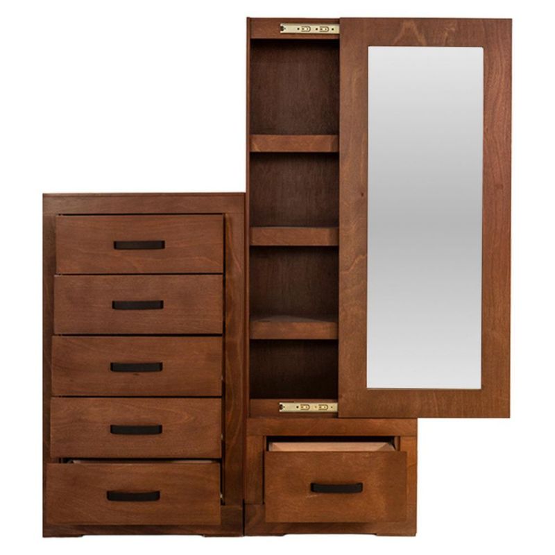 Recamara King Size Gales 5 Piezas Encino Kessa Muebles