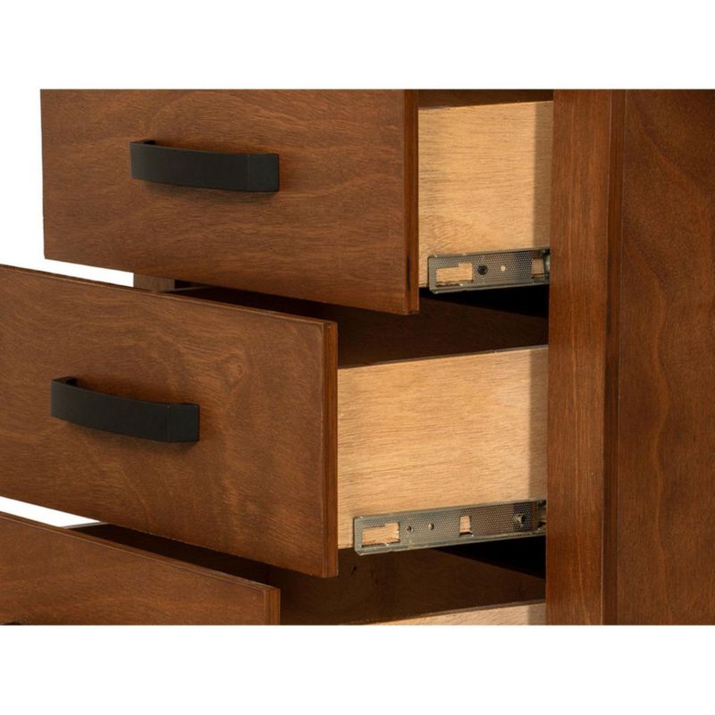 Recamara King Size Gales 5 Piezas Encino Kessa Muebles