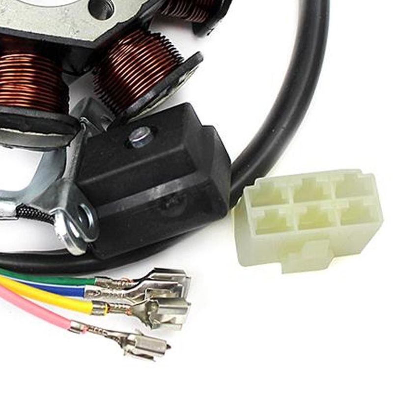 Inducido 8 bobinas italika ft 180 led (13-18), ft 200 (14-15), ft 250 (15-16) 3-
