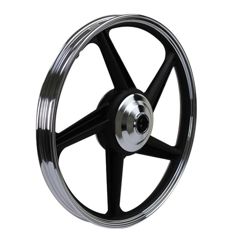 Rin delantero 18 aluminio negro italika ft 125 sport (12-15)