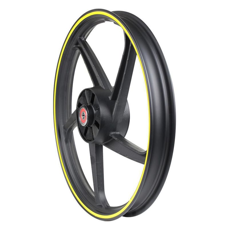 Rin trasero negro italika at 125 (17-20)