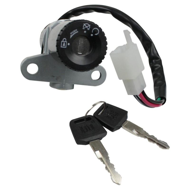 Interruptor Encendido Set Italika 125 Z (16-18) (Wstd) 12V