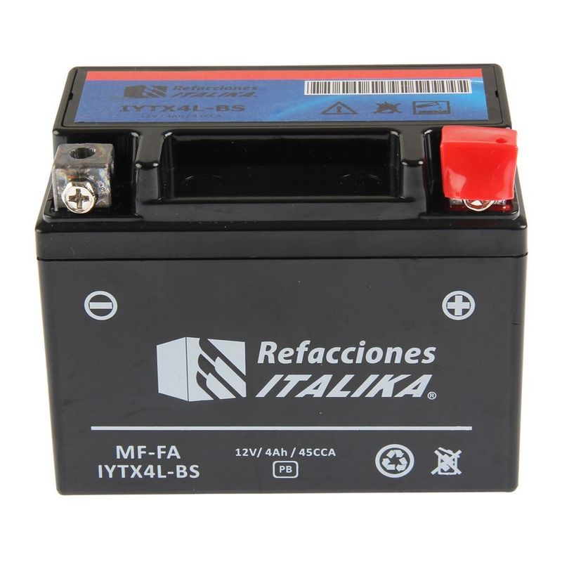 ITALIKA BATERIA ITALIKA MF-FA IYTX4L-BS F06010092