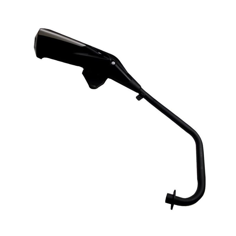 Silenciador completo negro italika 150 sz (16-18) / 150 z (14-19)