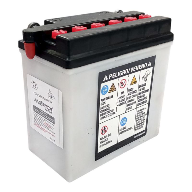 BATERIA AMERICA MOTO MODELO 12N7-4B-AM