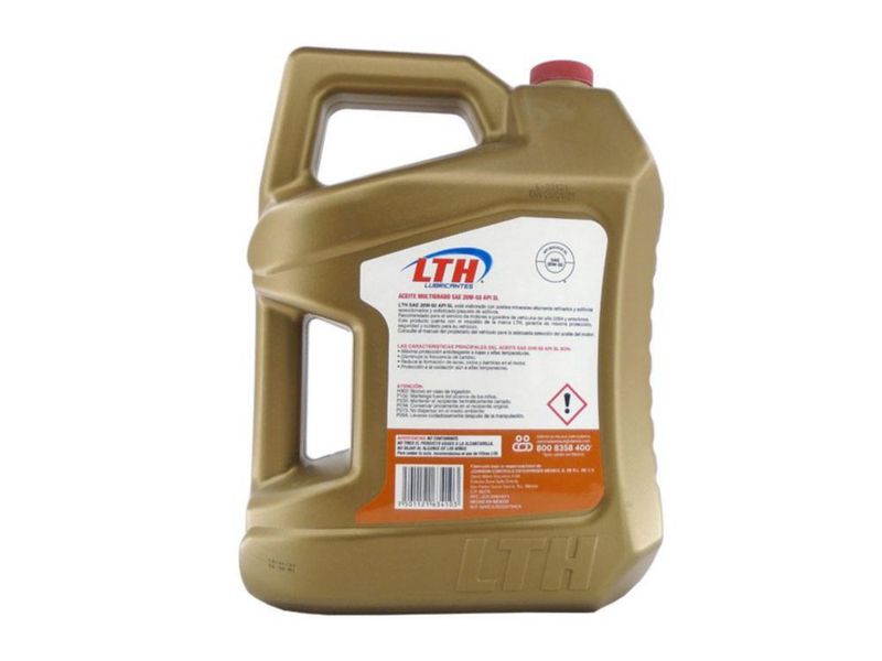 Aceite Motor Multigrado Lth 20w50 5 lts