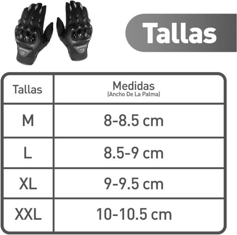 Guantes para Motociclista, Antideslizante, Cómodos y Ligero (gris XXL)