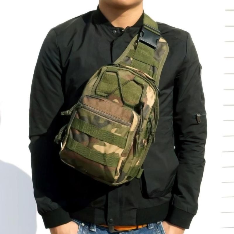 Mochila de Pecho MXUBM-003 UrbanBackCamo Bolso
