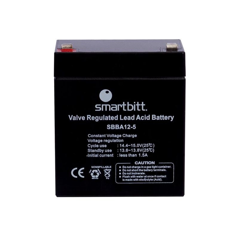 SMARTBITT BATERIA PLOMO-ACIDO 12V 5AH  SBBA12-5