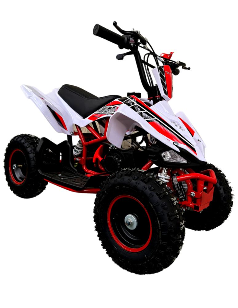 Mini Cuatrimoto Atv03 Roja Motor 49cc Encendido Electrico