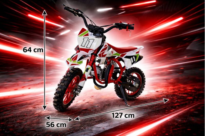 Mini Moto Shahoma NTS01 SE Premium 49cc Roja