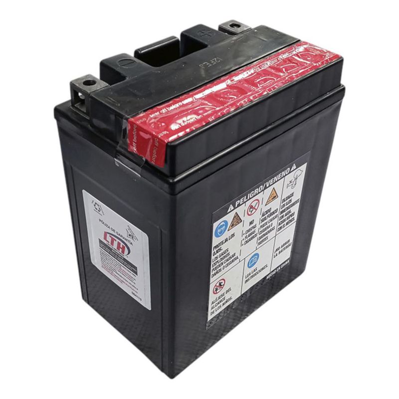 BATERIA DE GEL LTH AGM 12V 12AMP MOTO MODELO  TX14AH-BS